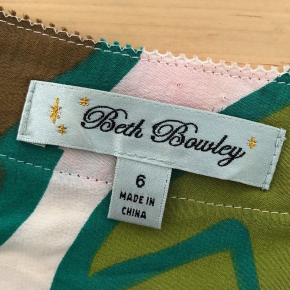 Beth Bowley silk floral top 6 - Picture 3 of 7